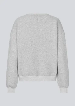 Modström TiaMD sweat - Grey Melange< Basic|Sweatsuits