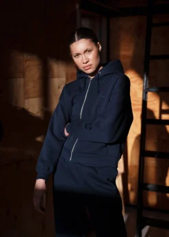 Modström TiaMD zip - Navy Sky< Basic|Sweatsuits