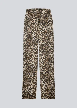 Modström Tipsymd print pants - Leo leo print< Leopard Print|Bukser