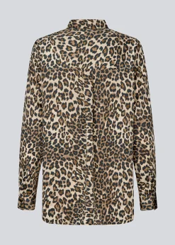 Modström Tipsymd print shirt - Leo leo print< Leopard Print|Skjorter