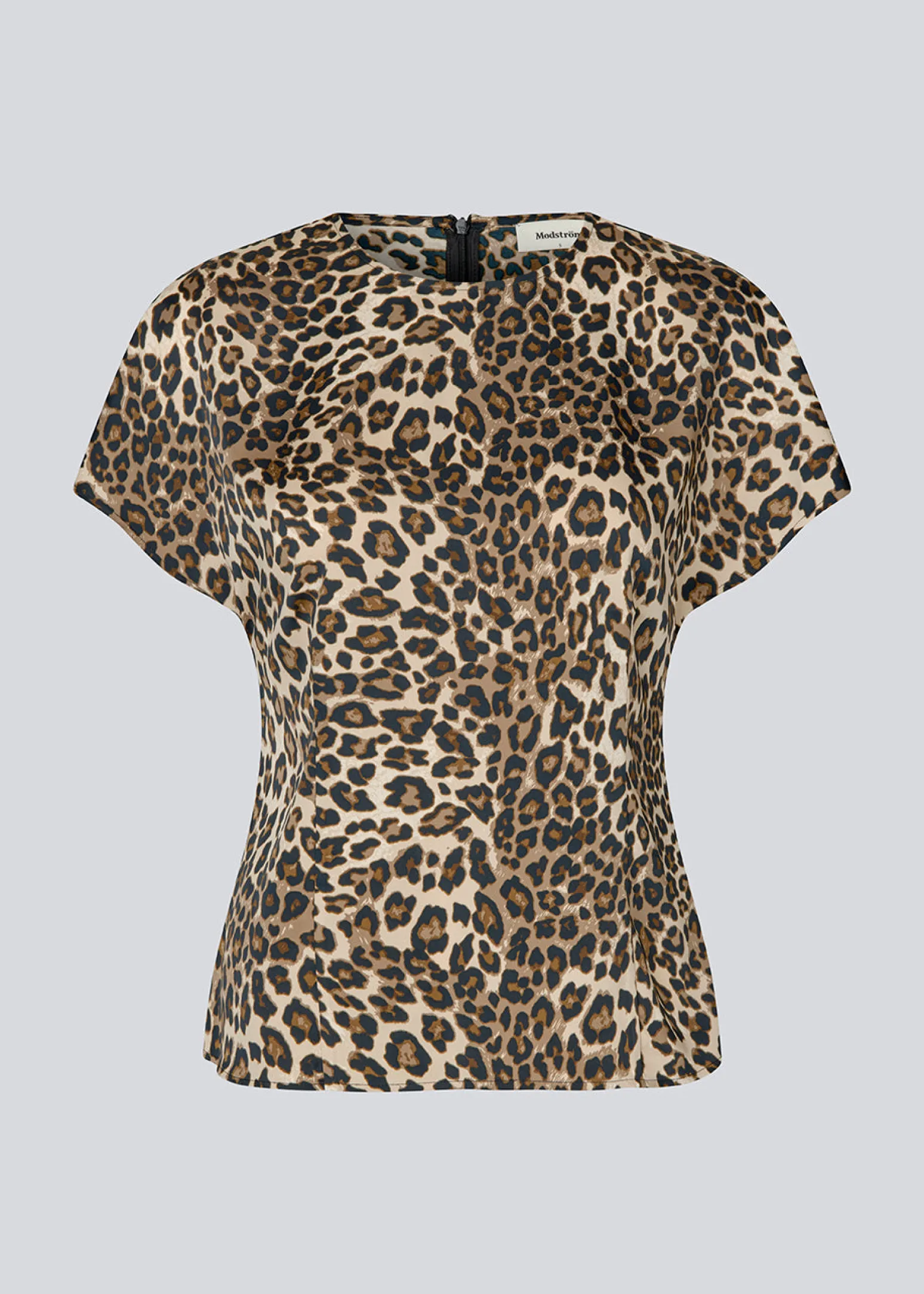 Modström Tipsymd print top - Leo leo print< Leopard Print|Toppe