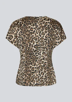 Modström Tipsymd print top - Leo leo print< Leopard Print|Toppe