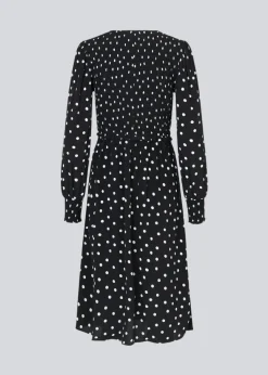 Modström Tomme print dress - Bold Dot Black< Kjoler