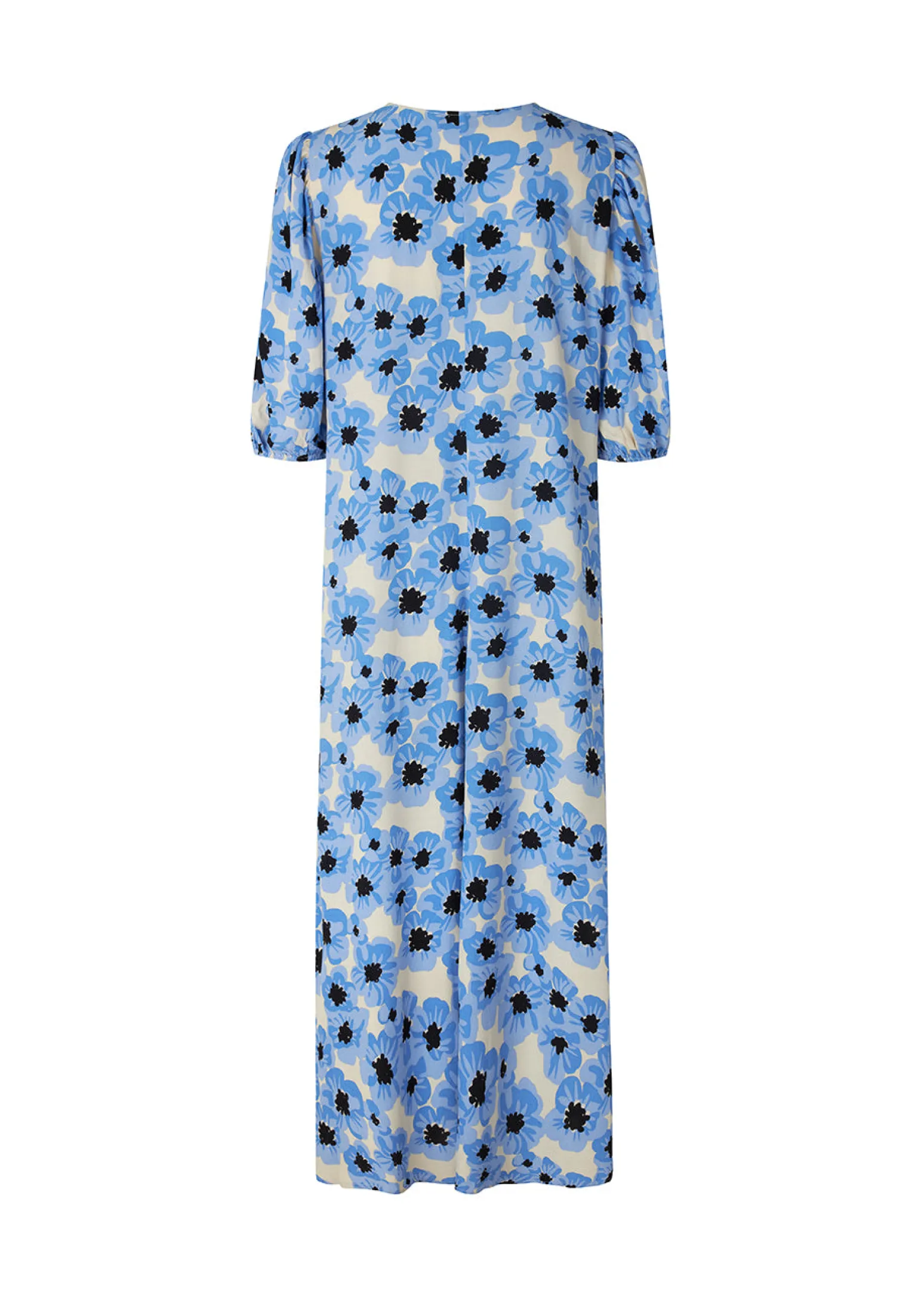 Modström TorahMD print dress - Blue Pearl Flower< Kjoler