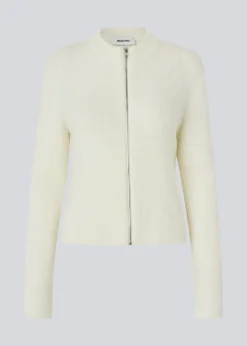 Modström TreeMD cardigan - Off White< Strik & Bluser