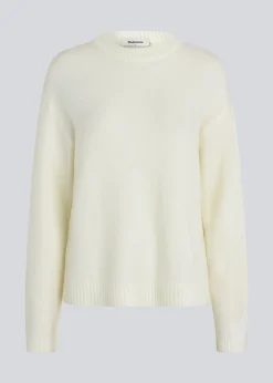 Modström TreeMD o-neck - Off White< Strik & Bluser