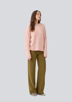 Modström TreeMD o-neck - Veiled Pink< Strik & Bluser