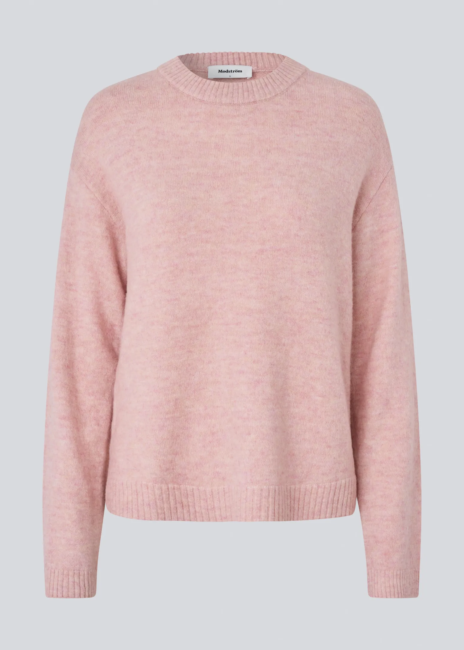 Modström TreeMD o-neck - Veiled Pink< Strik & Bluser