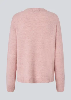 Modström TreeMD o-neck - Veiled Pink< Strik & Bluser