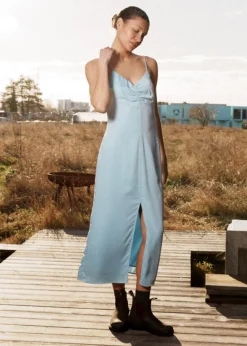 Modström TrentonMD strap dress - Baby Blue< Kjoler