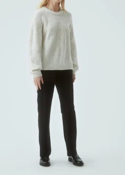 Modström Truce o-neck - Off White< Basic|Strik & Bluser