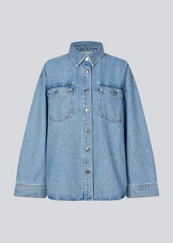 Modström TylinMD jacket - Light Blue Wash< Denim