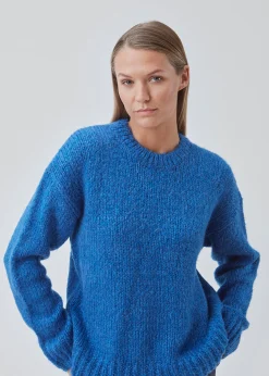Modström Valentia o-neck - Bright Ocean< Strik & Bluser