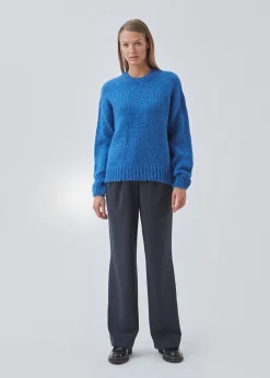 Modström Valentia o-neck - Bright Ocean< Strik & Bluser