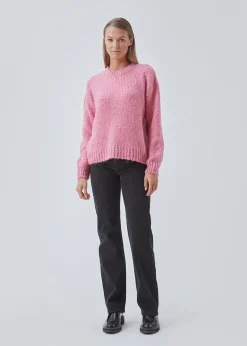 Modström Valentia o-neck - Cosmos Pink< Strik & Bluser